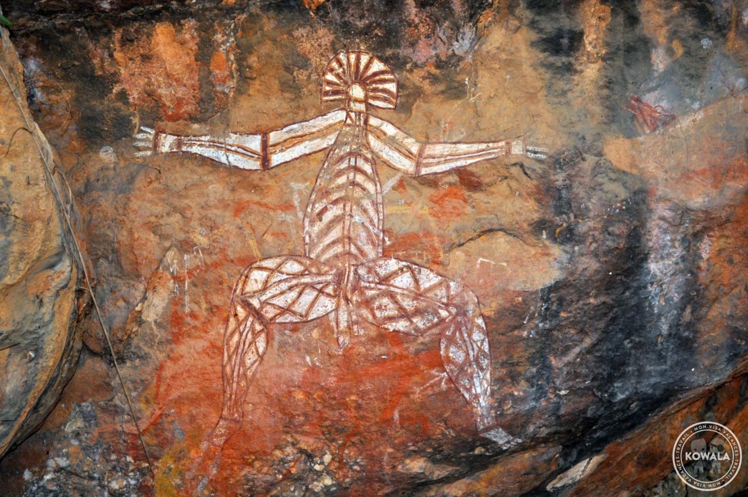 fresque aborigene australie kakadu-pires experiences australie-kowala