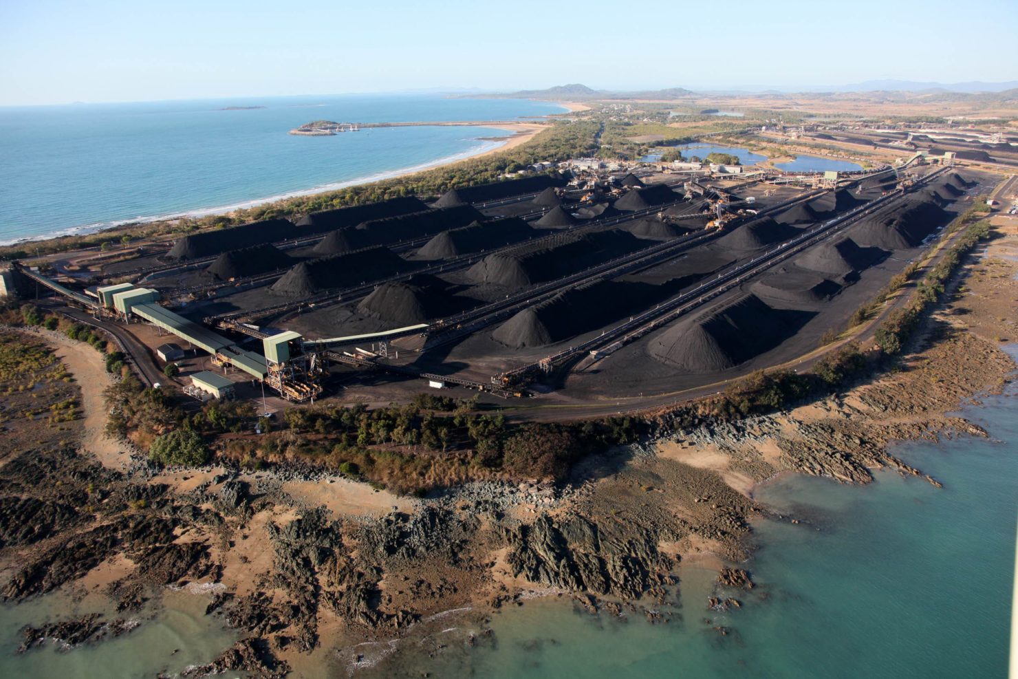 Stockage de charbon au Hay Point Terminal - 2009