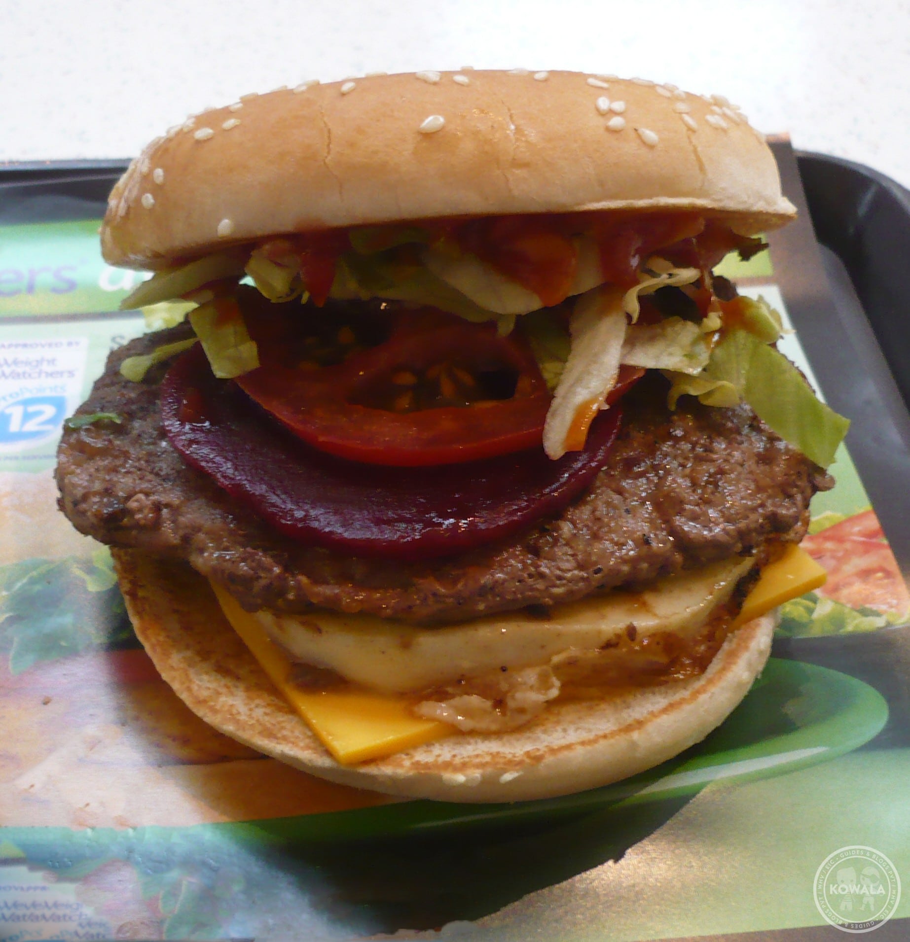 cuisine et spécialités australiennes - burger bettraves