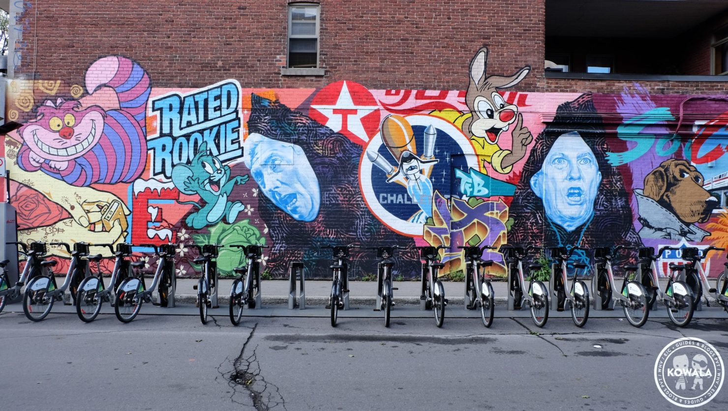 rue Montréal grafiti