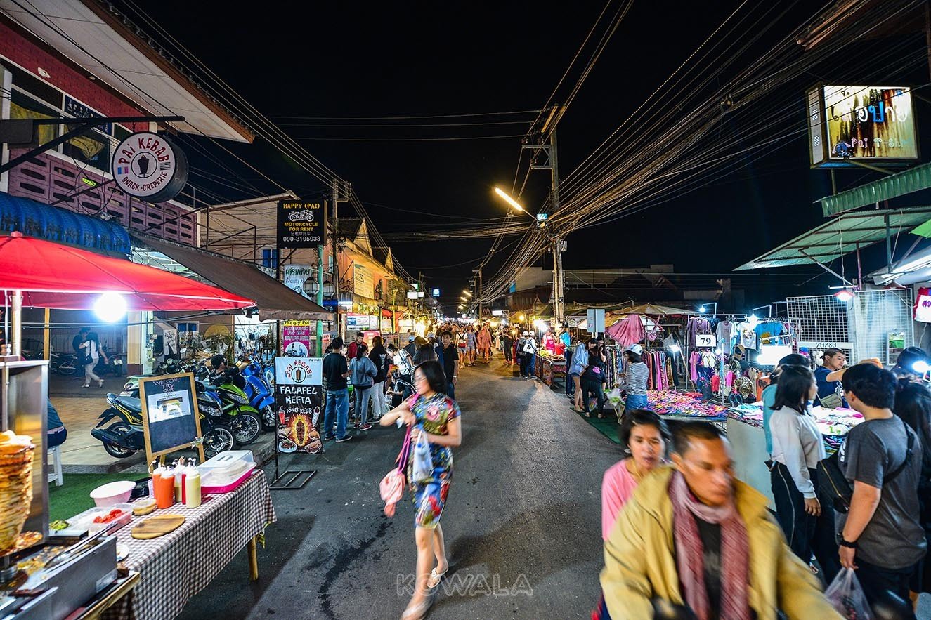 Les night market de Thailande