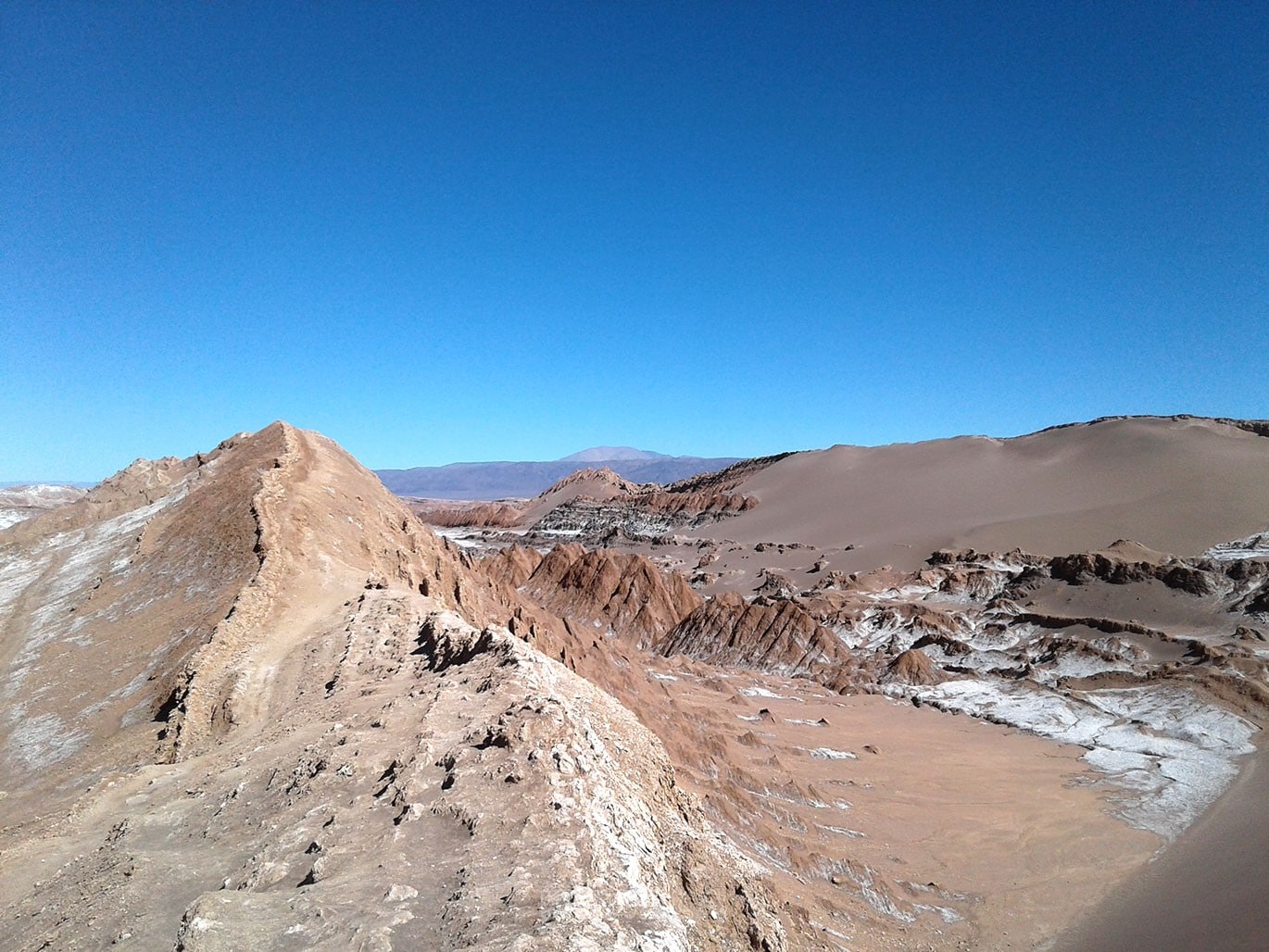 Valle de la Luna, près de San Pedro de Atacama, Chili. 