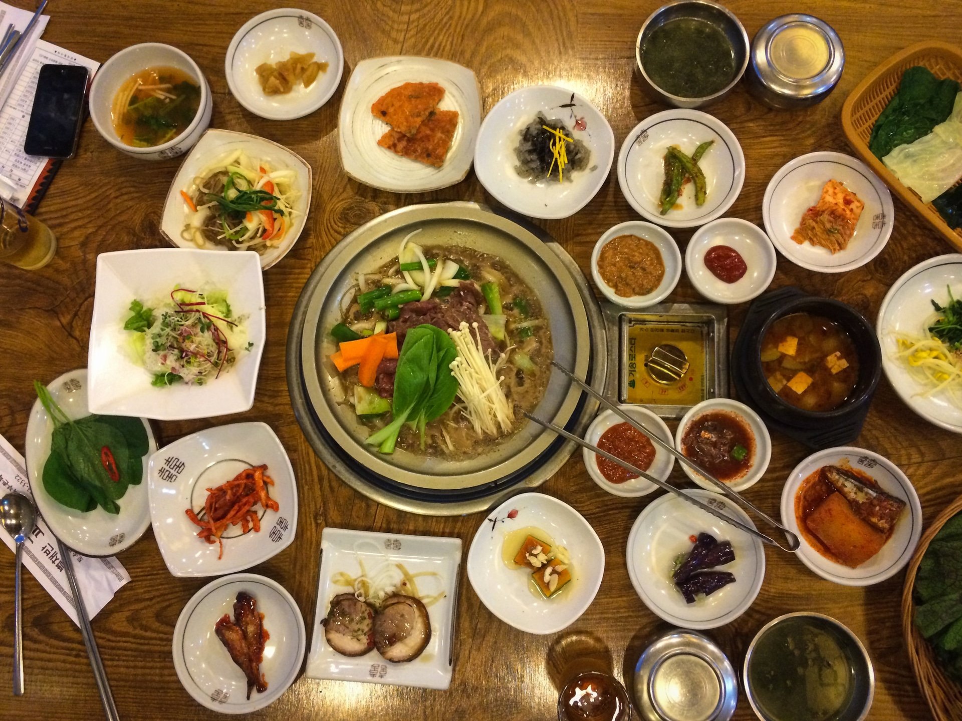 Repas en Corée du Sud © Antonio Garcia﻿