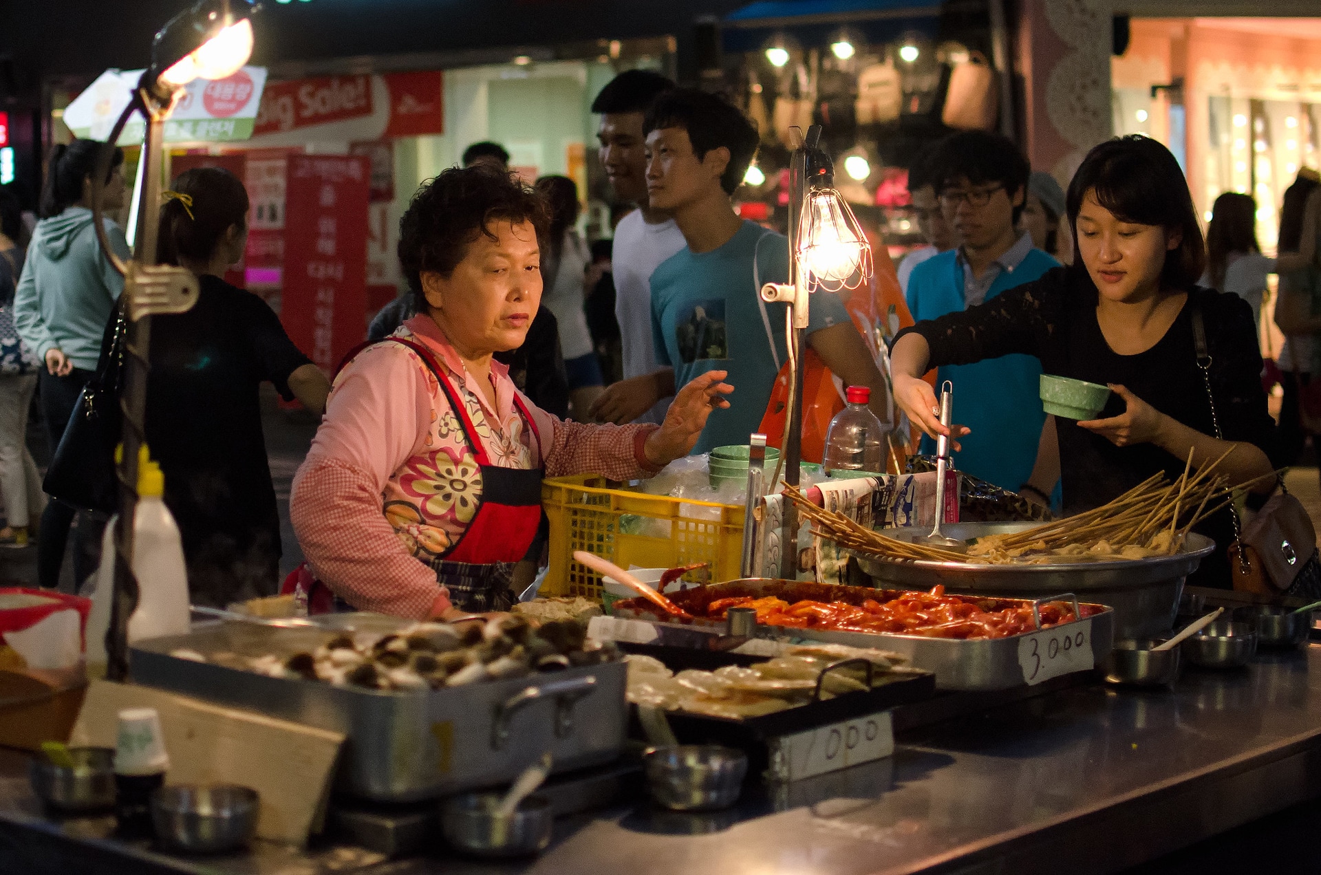 Vendeurs de nourriture à Séoul © 5oulscape