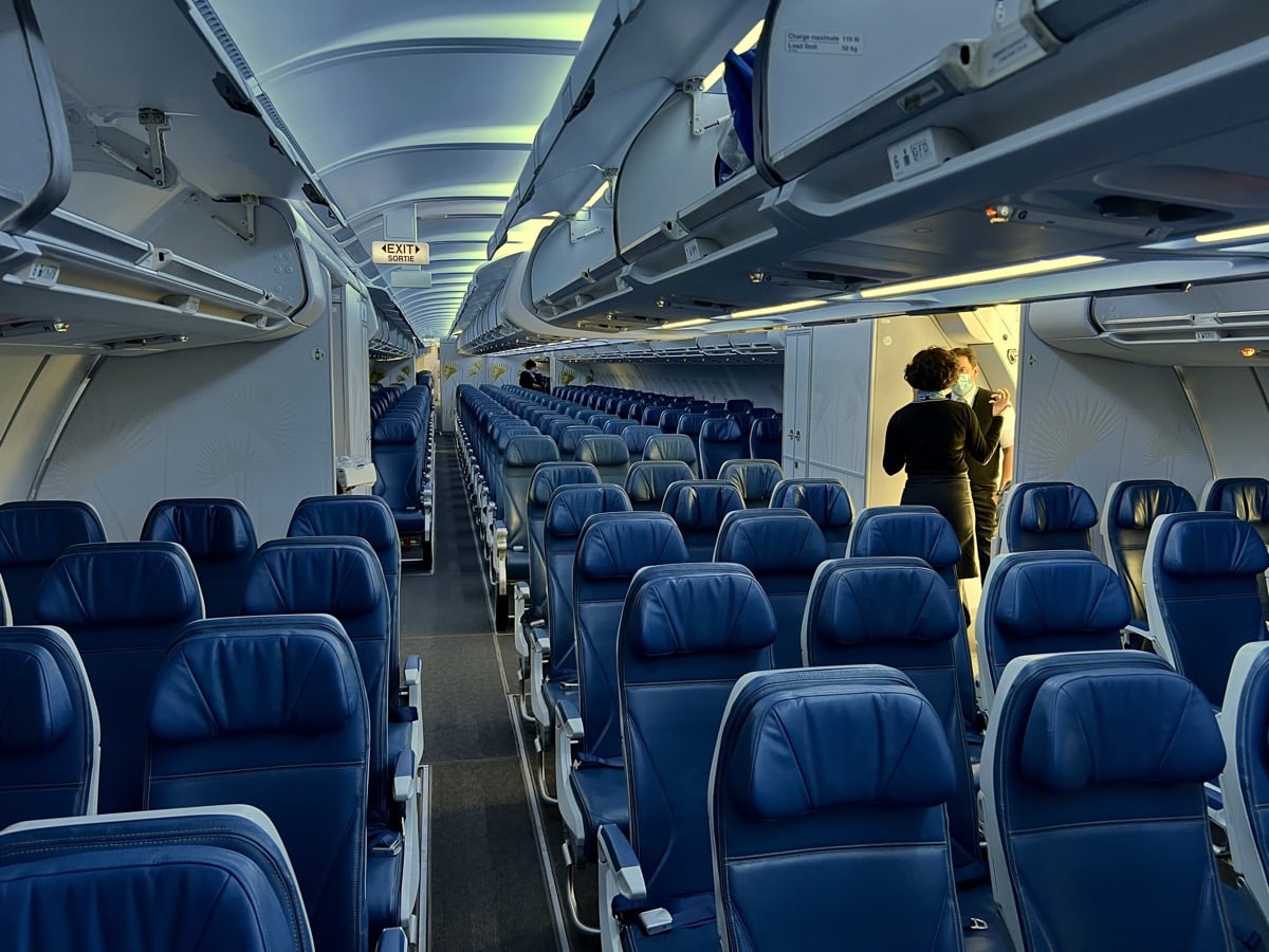 Cabine A320 Air Transat
